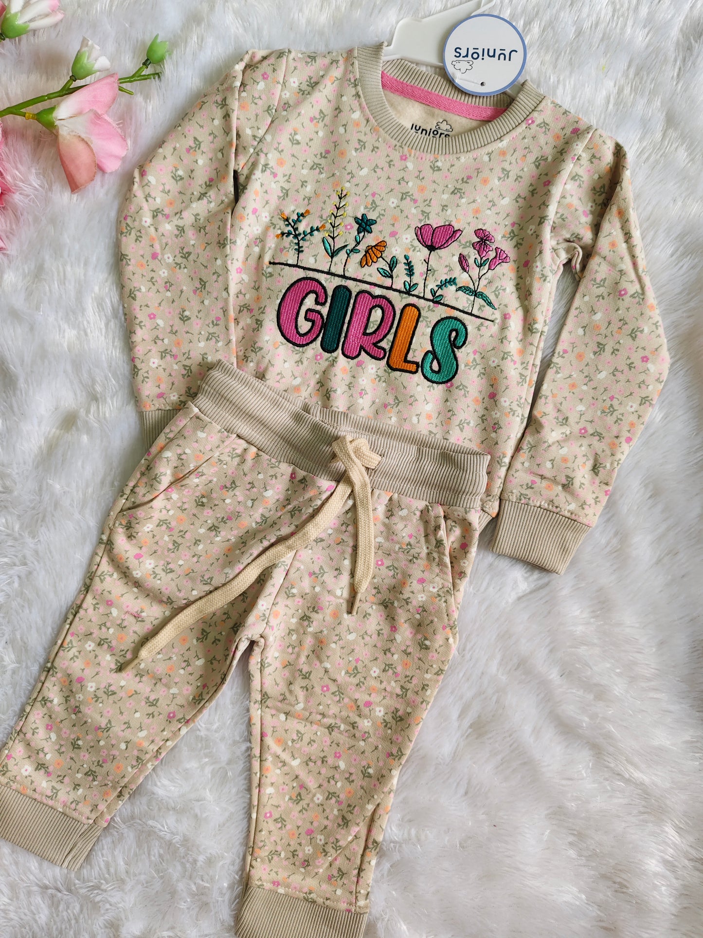 Girls Trendy cords light fleece
