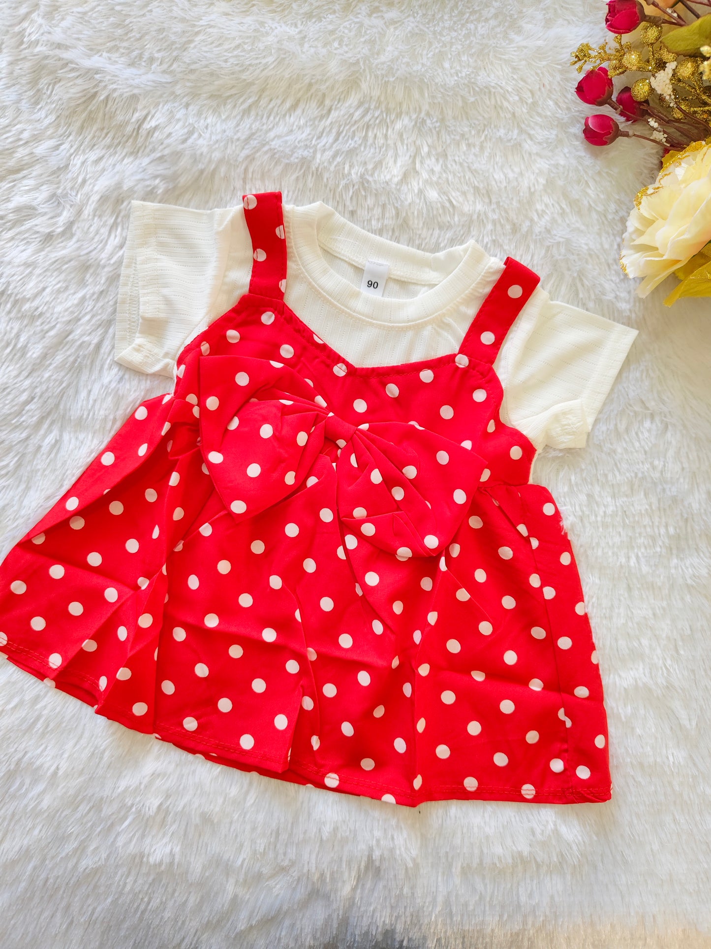 Polka Dot And Flower Frocks