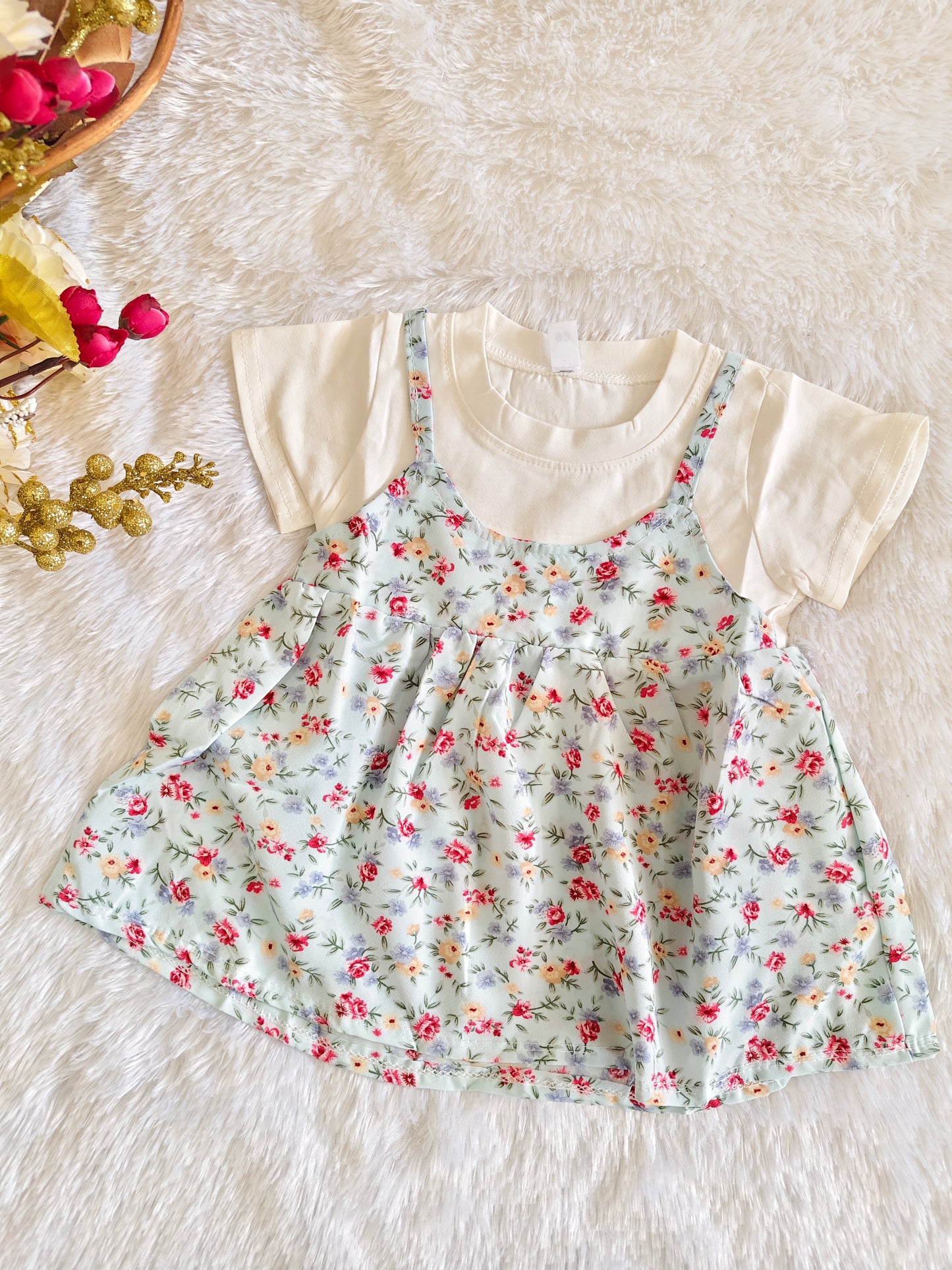 Polka Dot And Flower Frocks