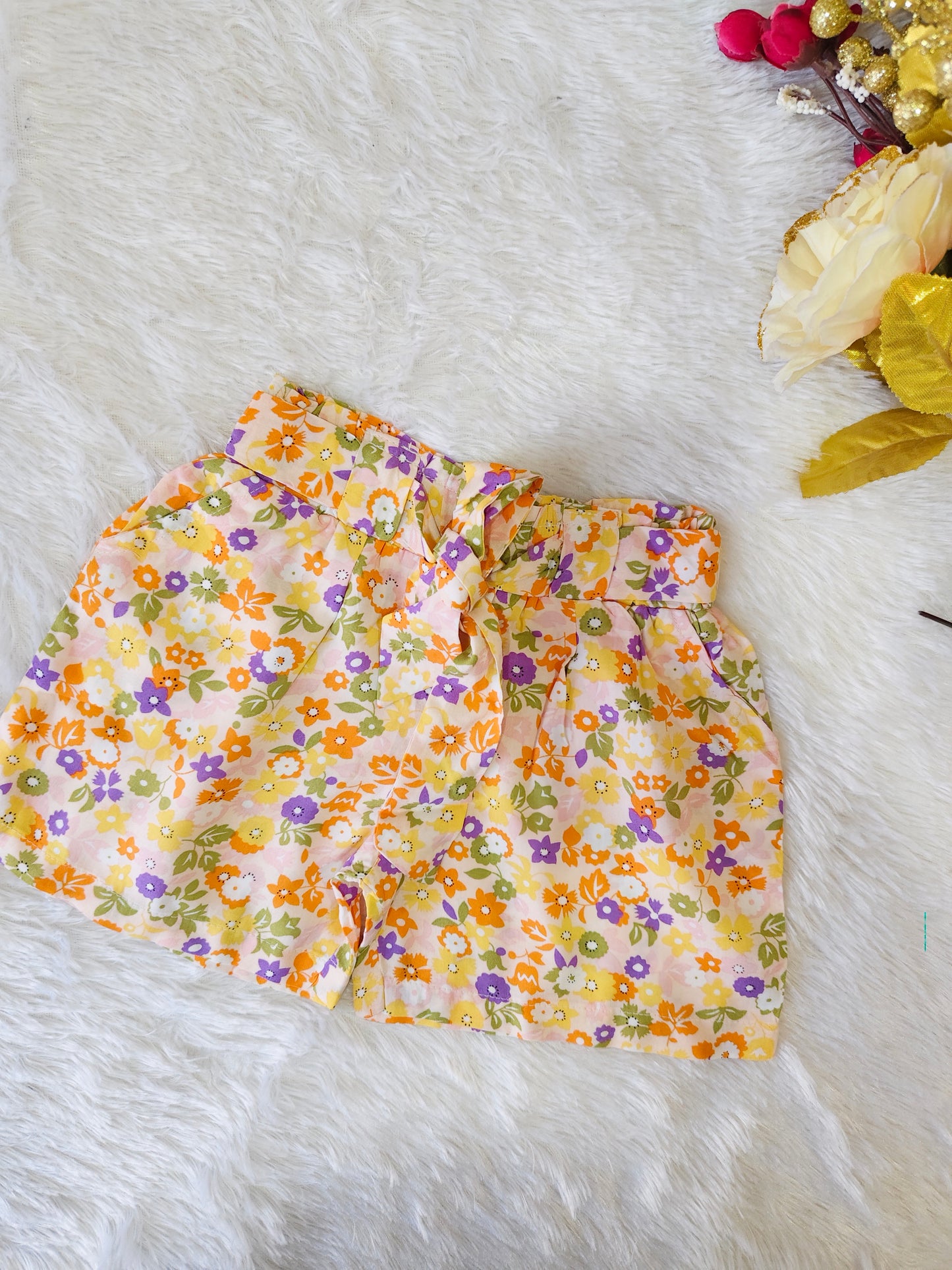 Summer Flower Shorts