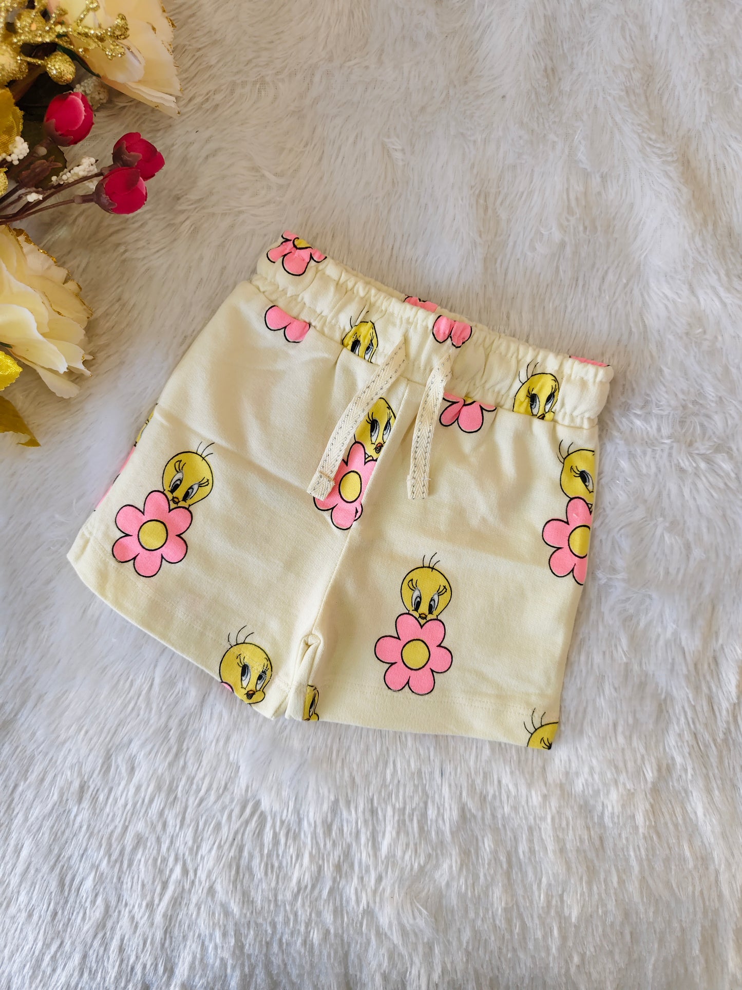 Cartoon prints summer shorts