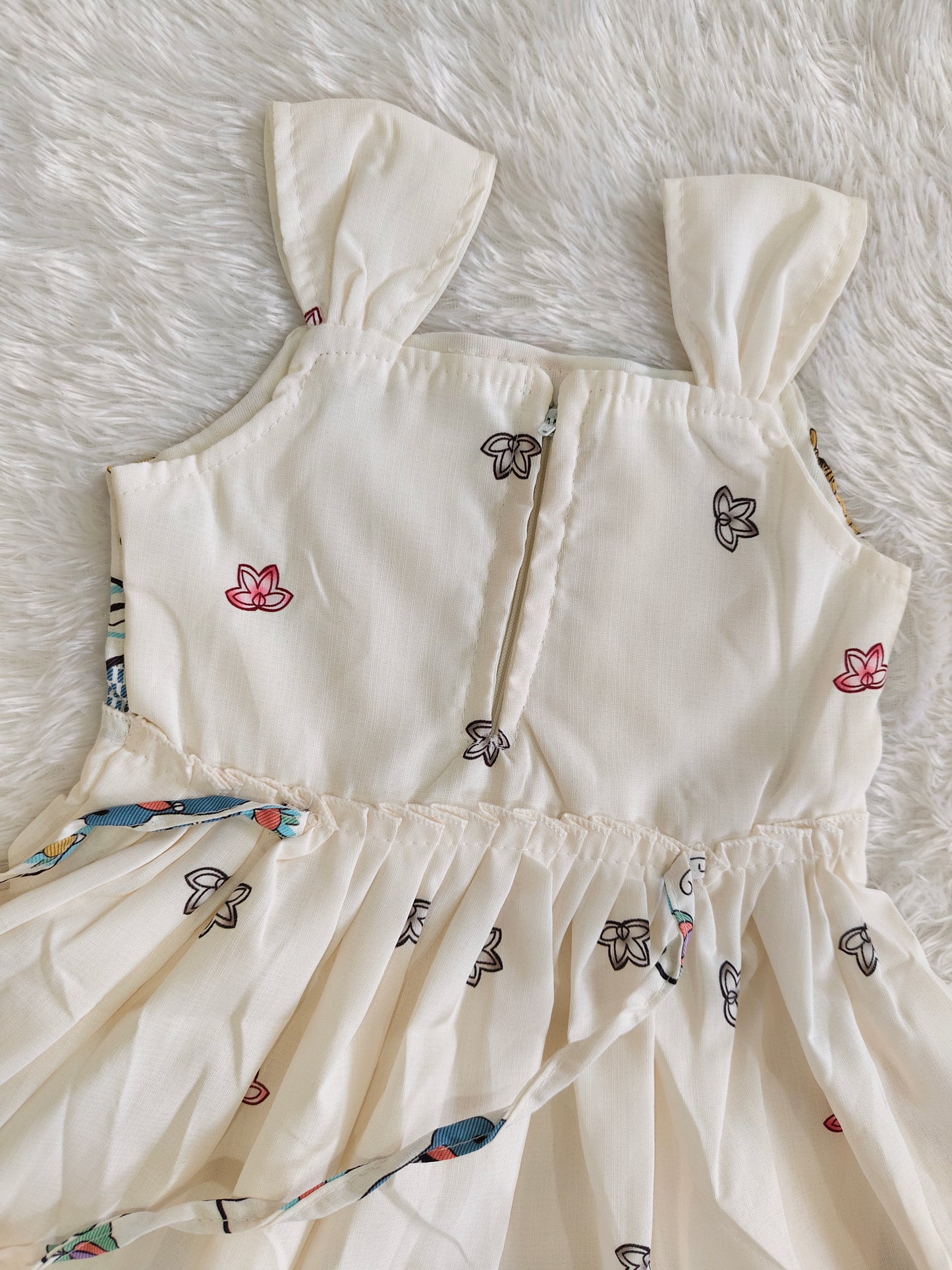 Printed designer frock