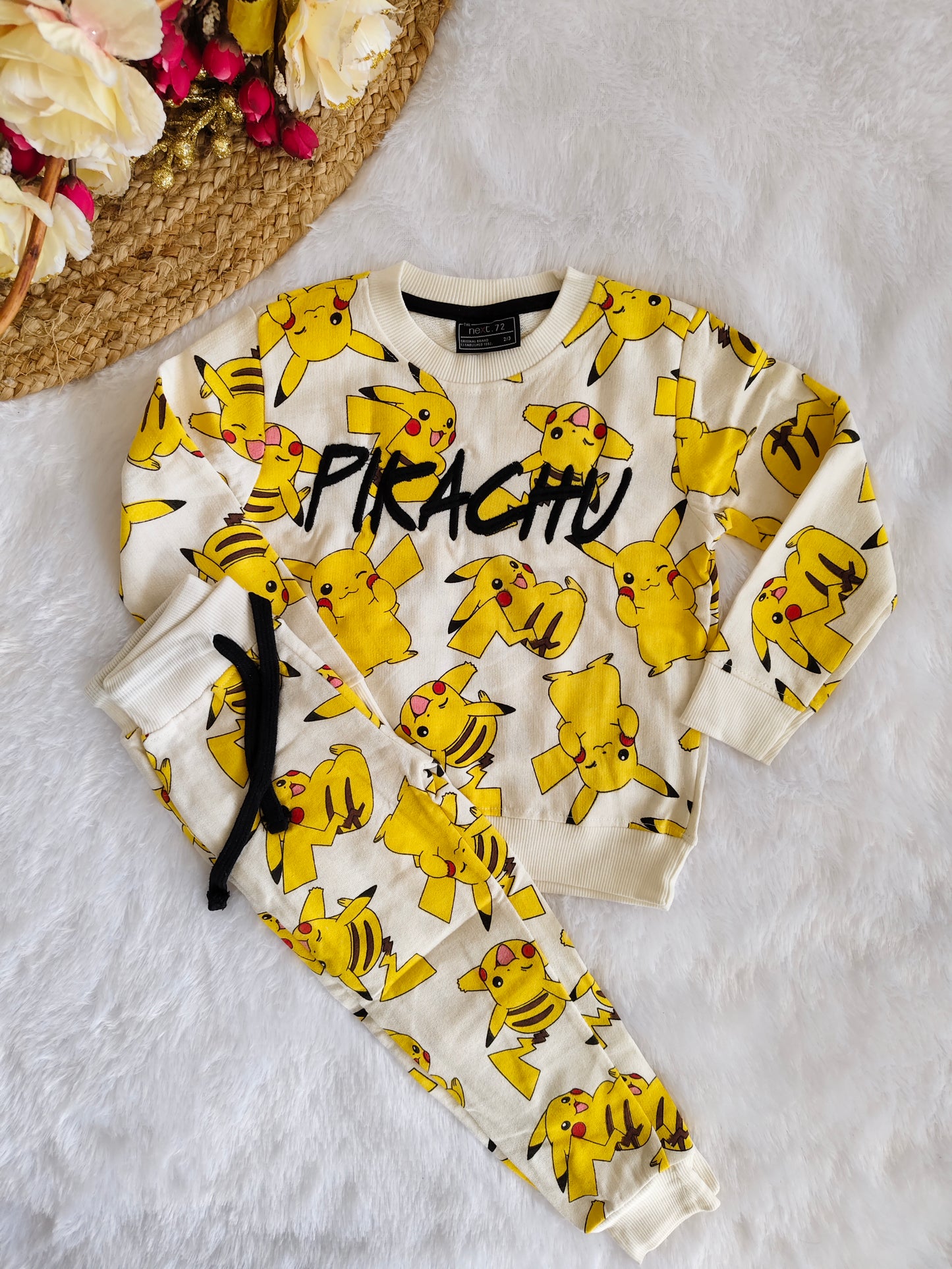 Minnie and Pikachu cord sets