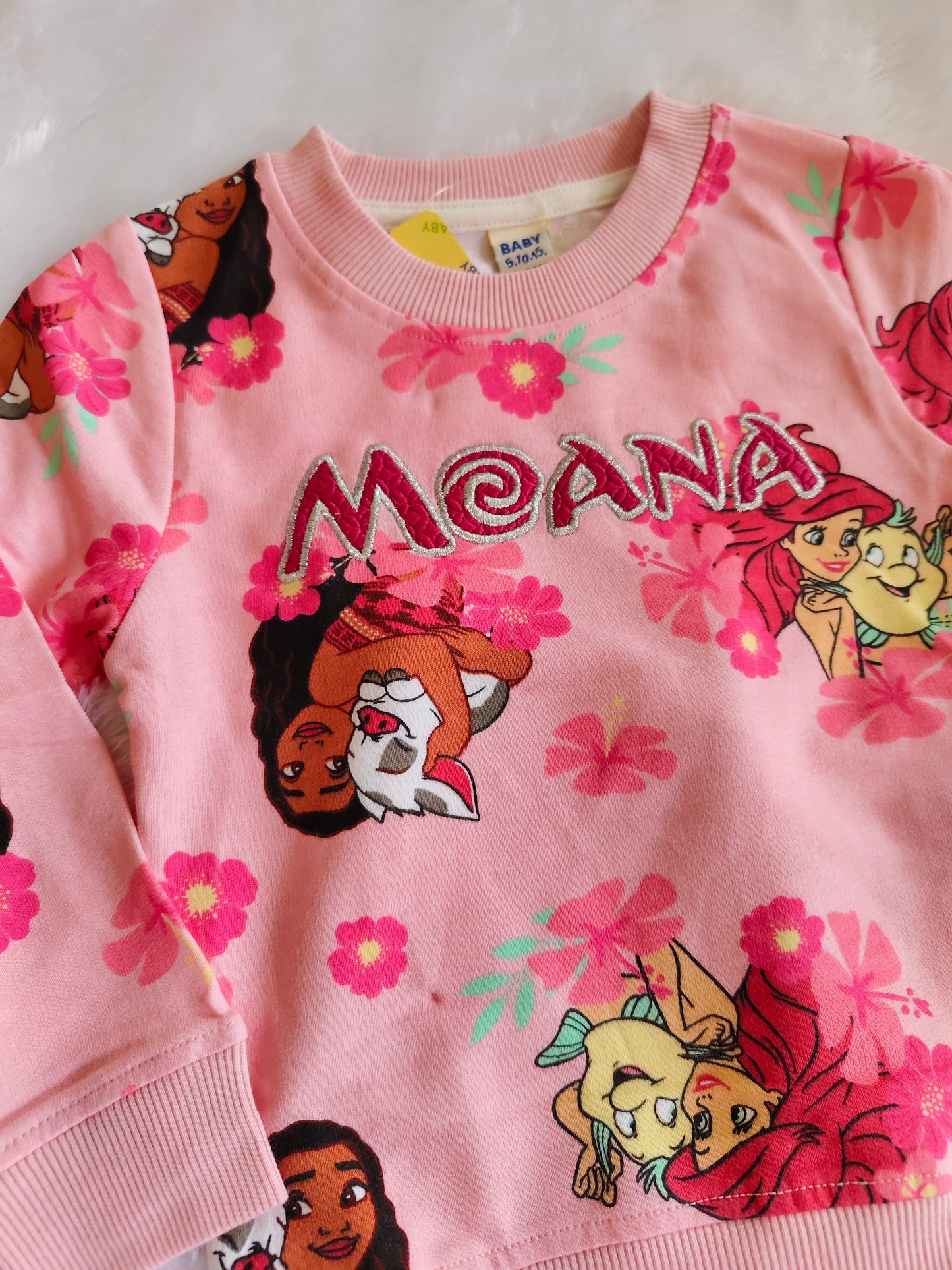 Mickey and moana cords sets