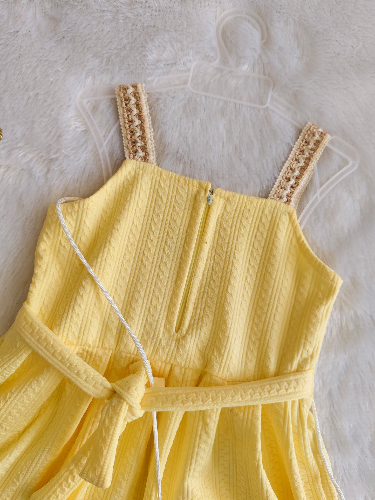 Sunshine frock with sling bag