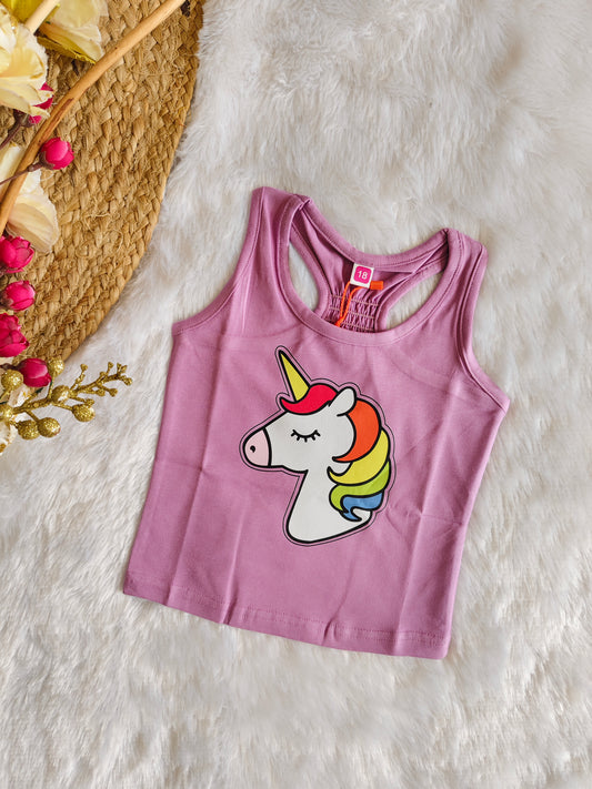 Unicorn tank tops