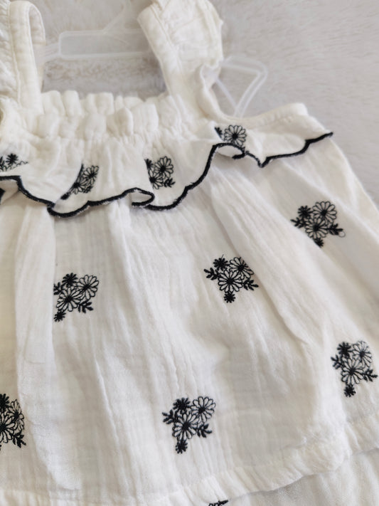 Vintage floral flower set