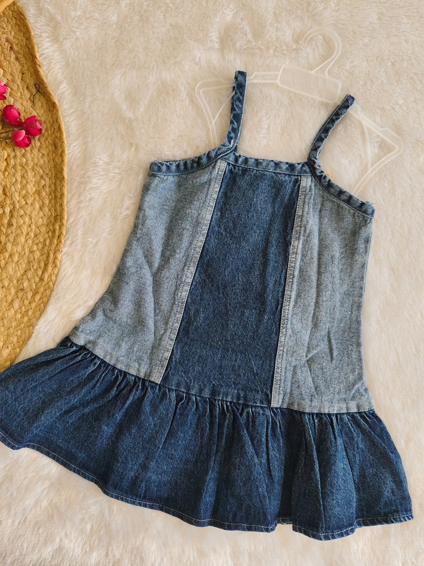 Denim Daisy Dress