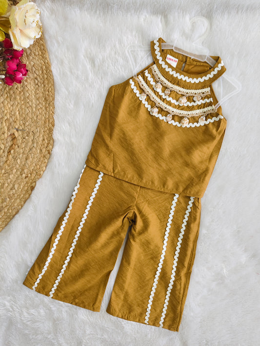 Tangerine Tassel Co-ord