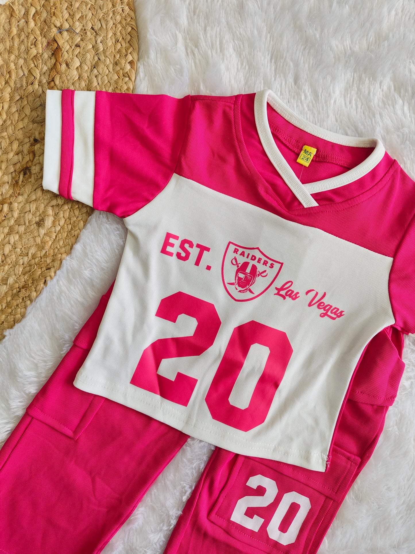 Pink Pop Cargo Co-ord