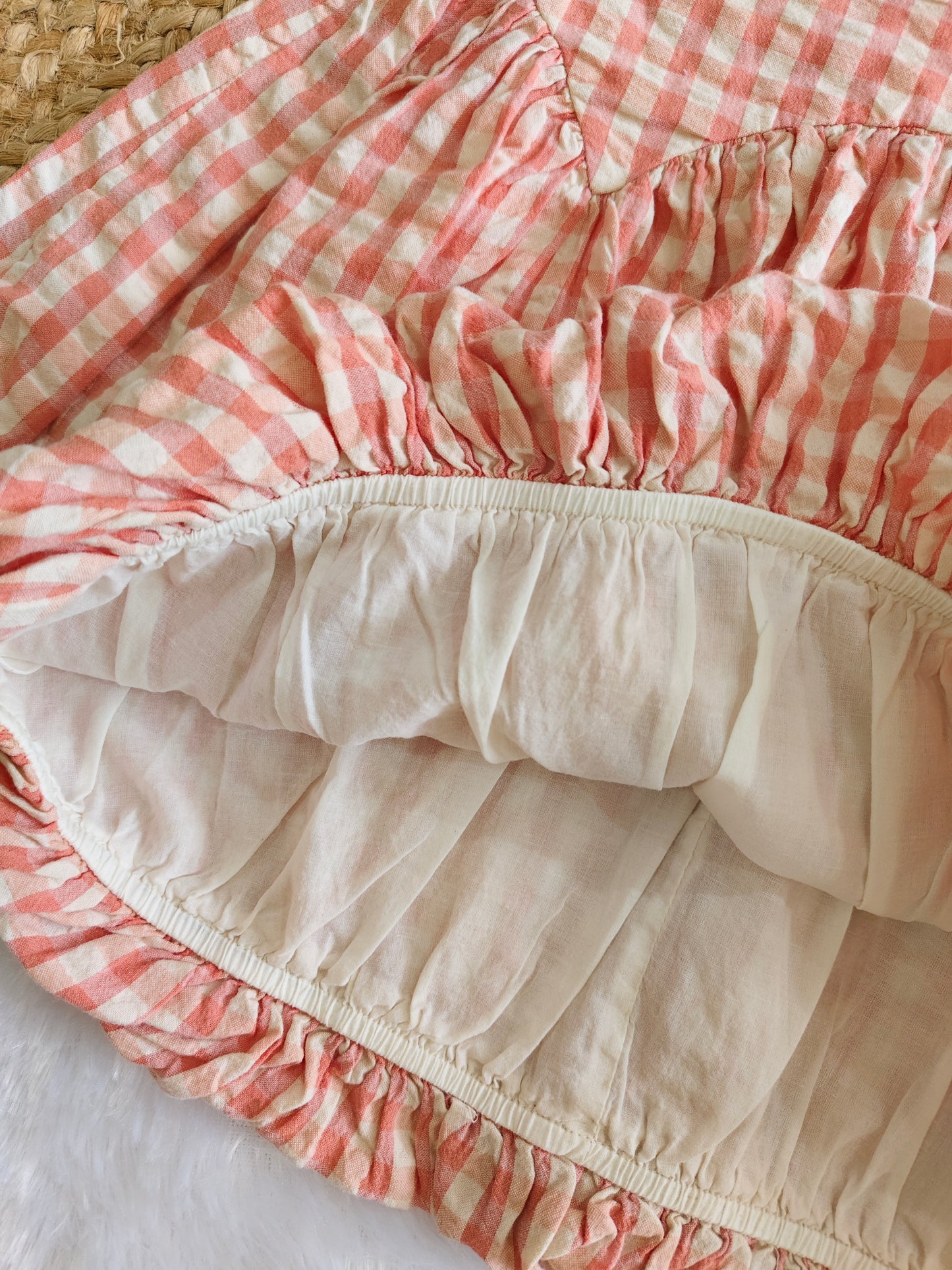 Peach Puff Balloon frock