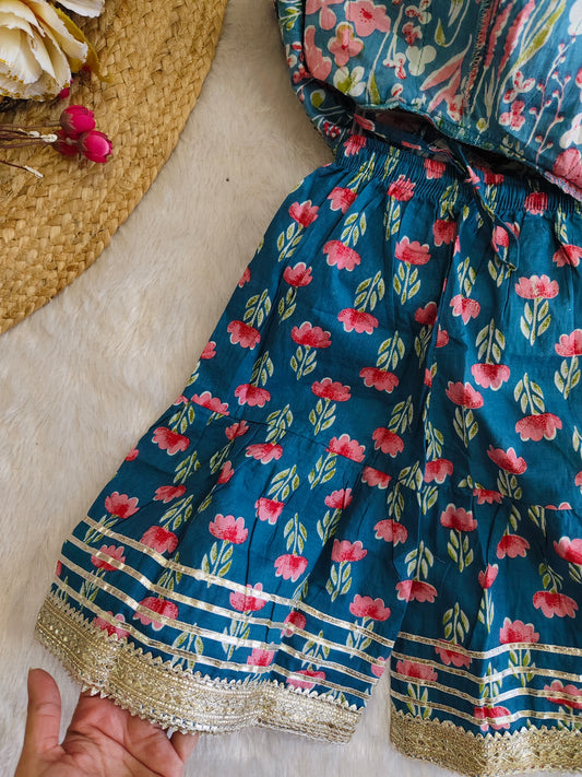 Bluebell Bloom Sharara Set