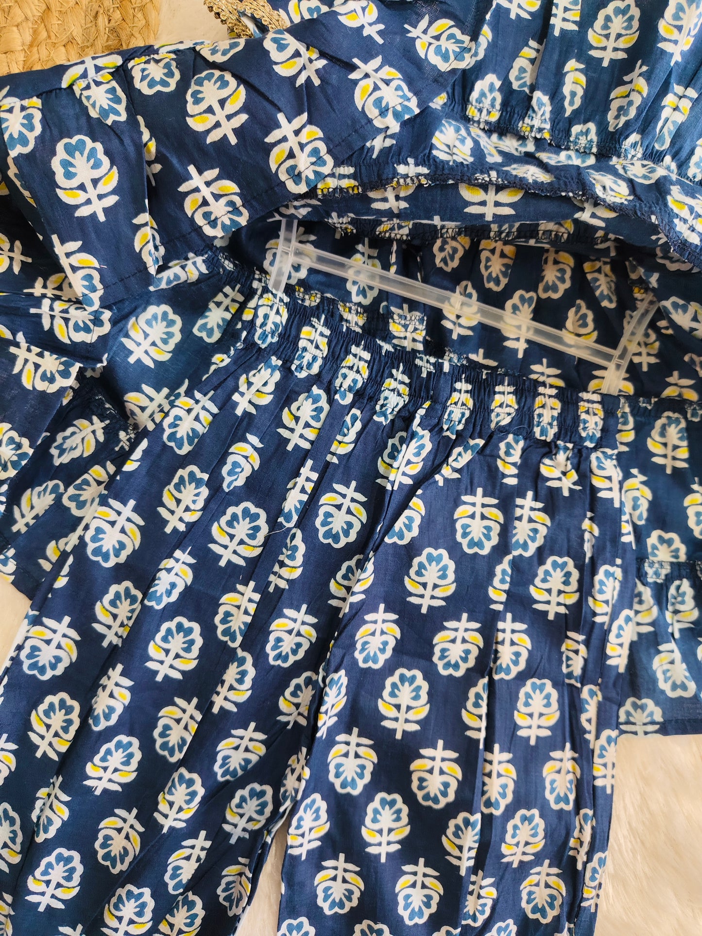 Indigo Bloom etnic set