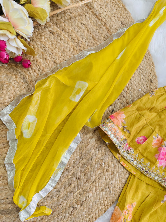 Mustard Blossom Ethnic Set