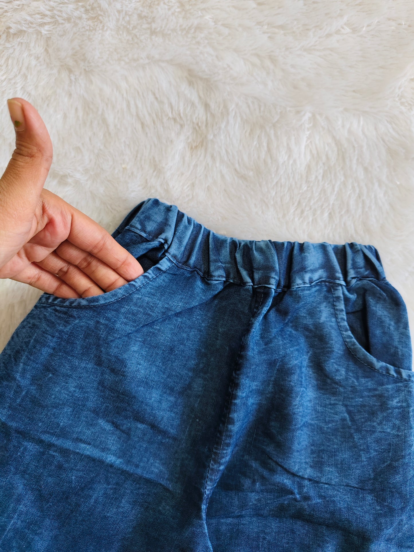 Denim Bow Belle set