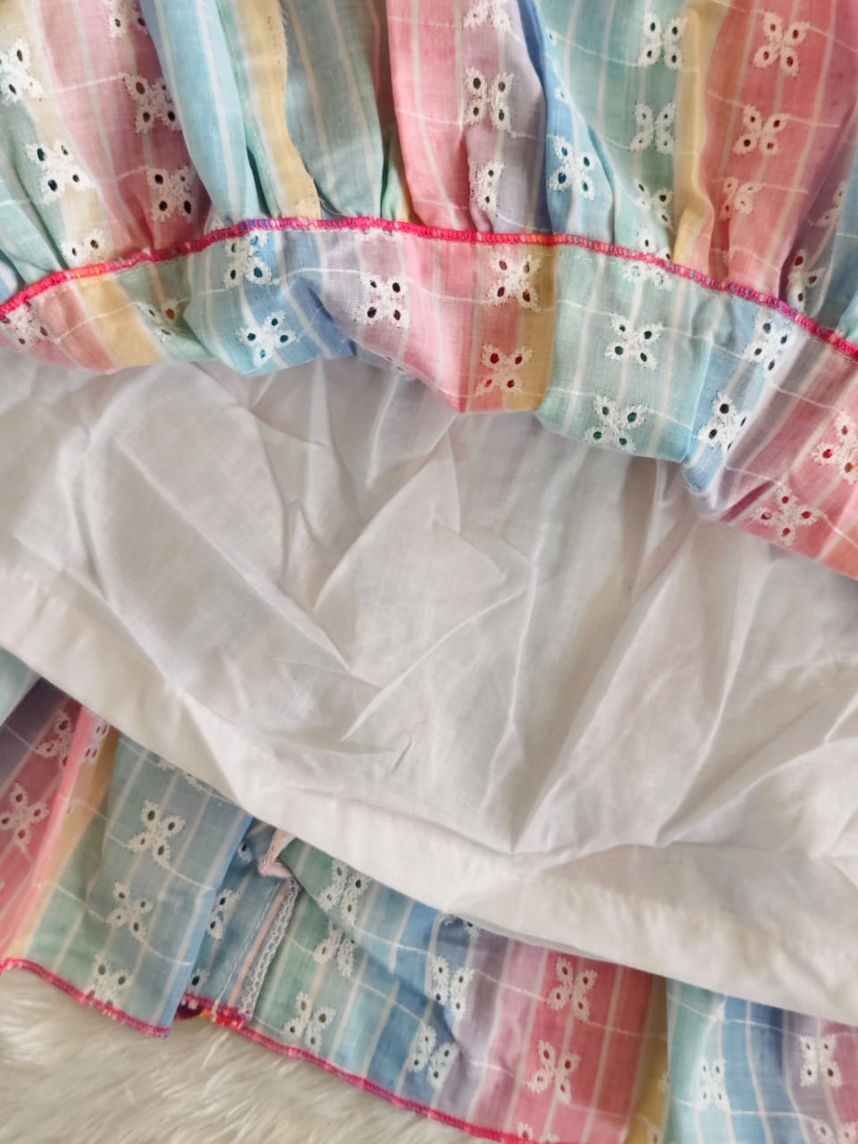Candy colour frock