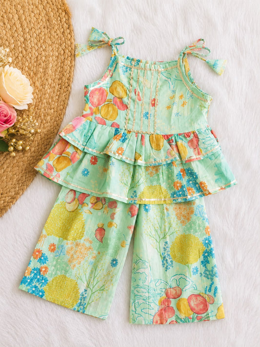 The Pink Blossom Festive Co-Ord Set