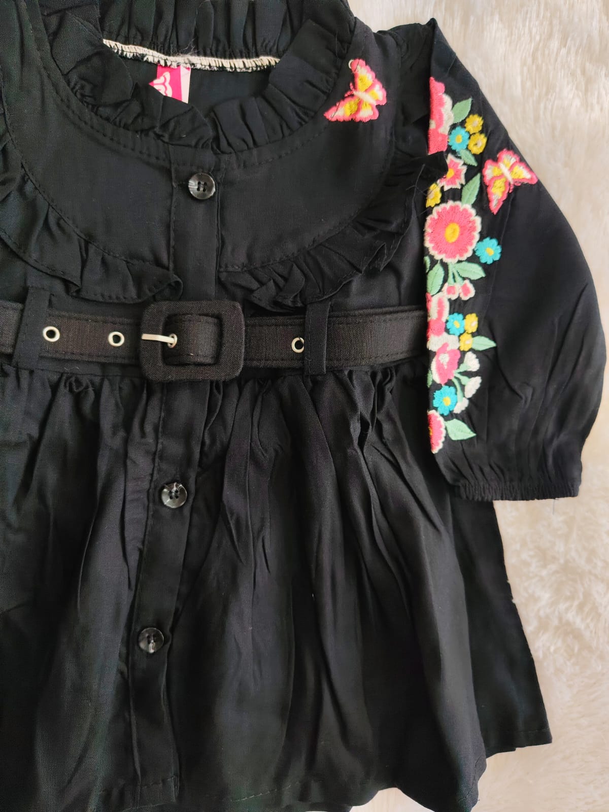 Floral Noir Frock