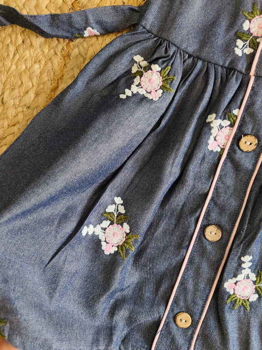 Denim frock