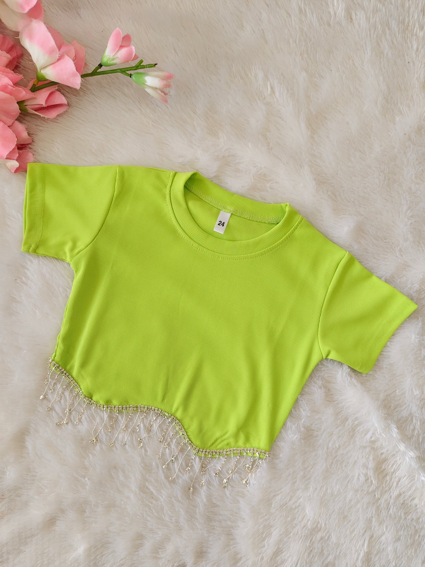 Shimmer & Shine Crop Top