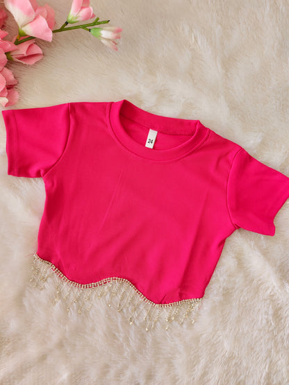 Shimmer & Shine Crop Top