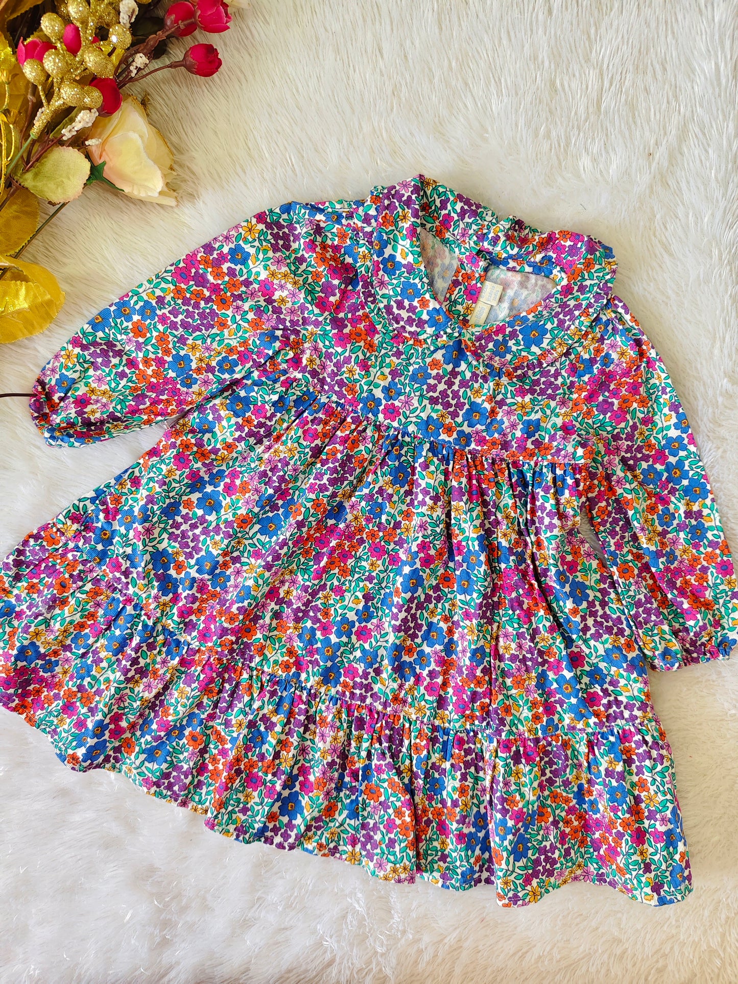 multicolour frock