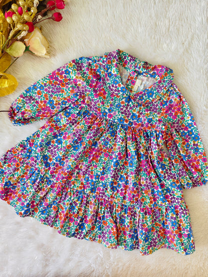 multicolour frock