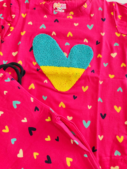 Heart design cord set