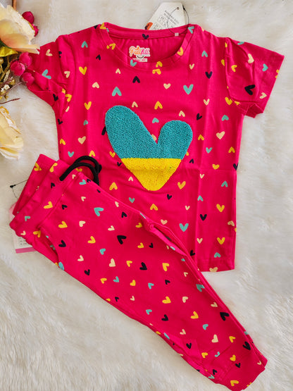 Heart design cord set