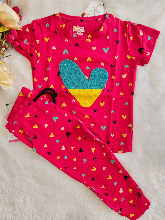 Heart design cord set