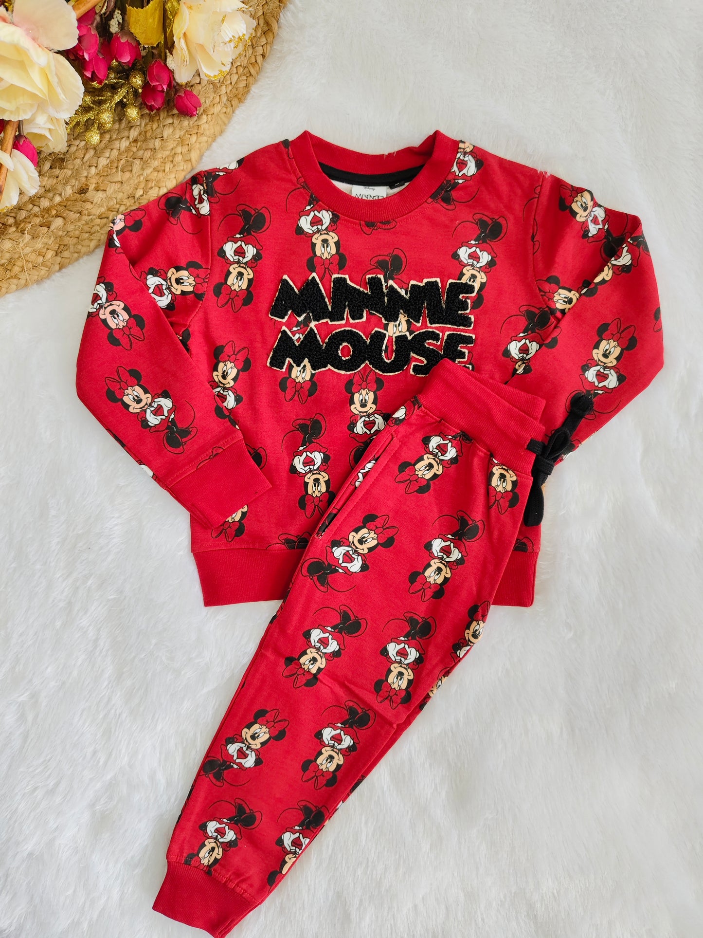 Minnie and Pikachu cord sets