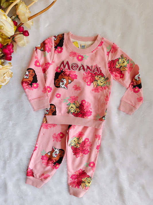 Mickey and moana cords sets