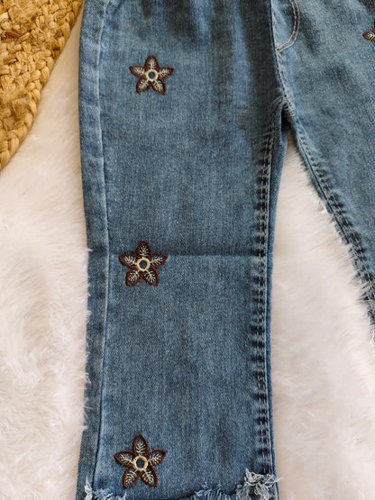 Classy star denim jeans