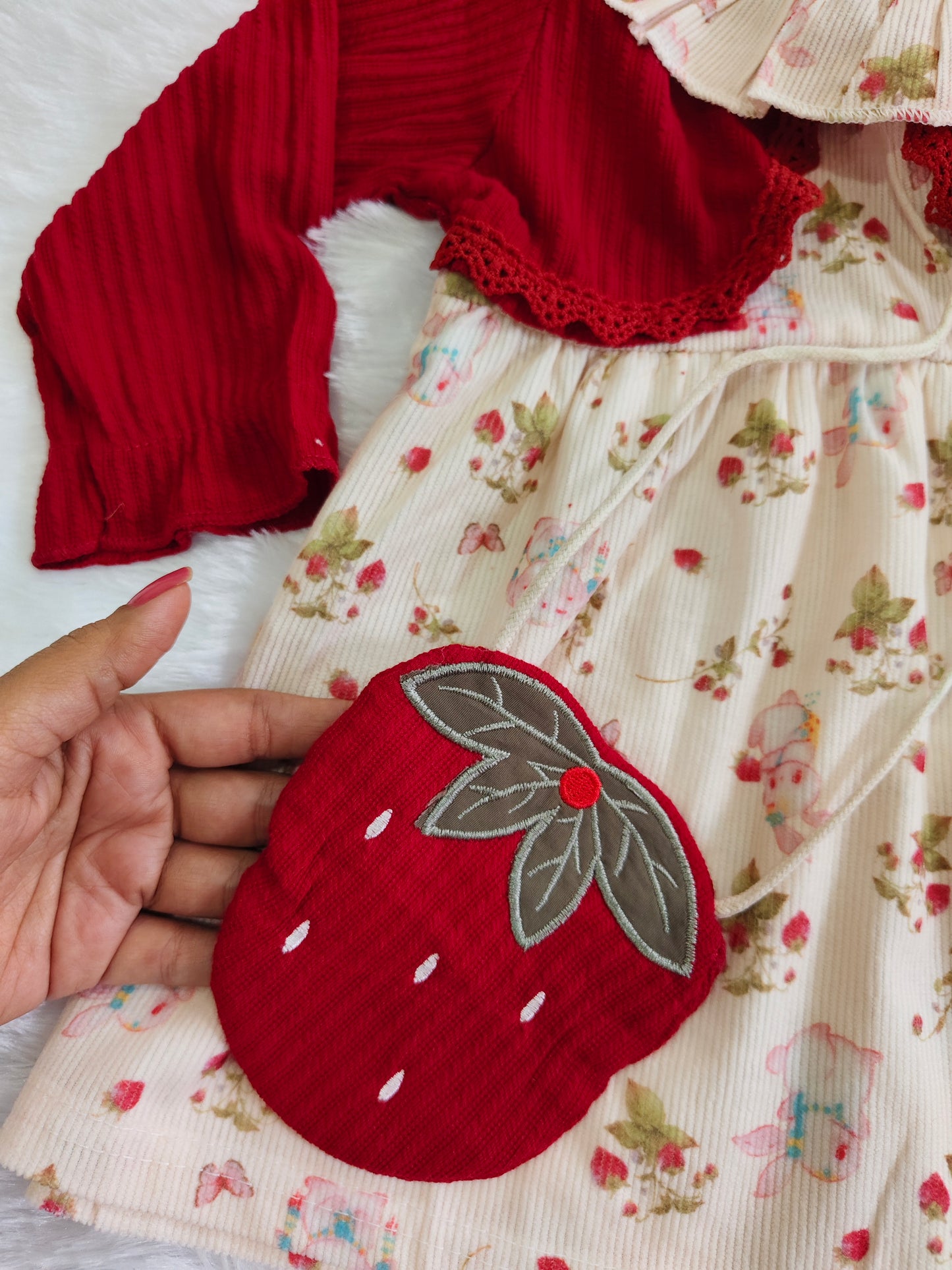 Colourfull Stawberry frocks