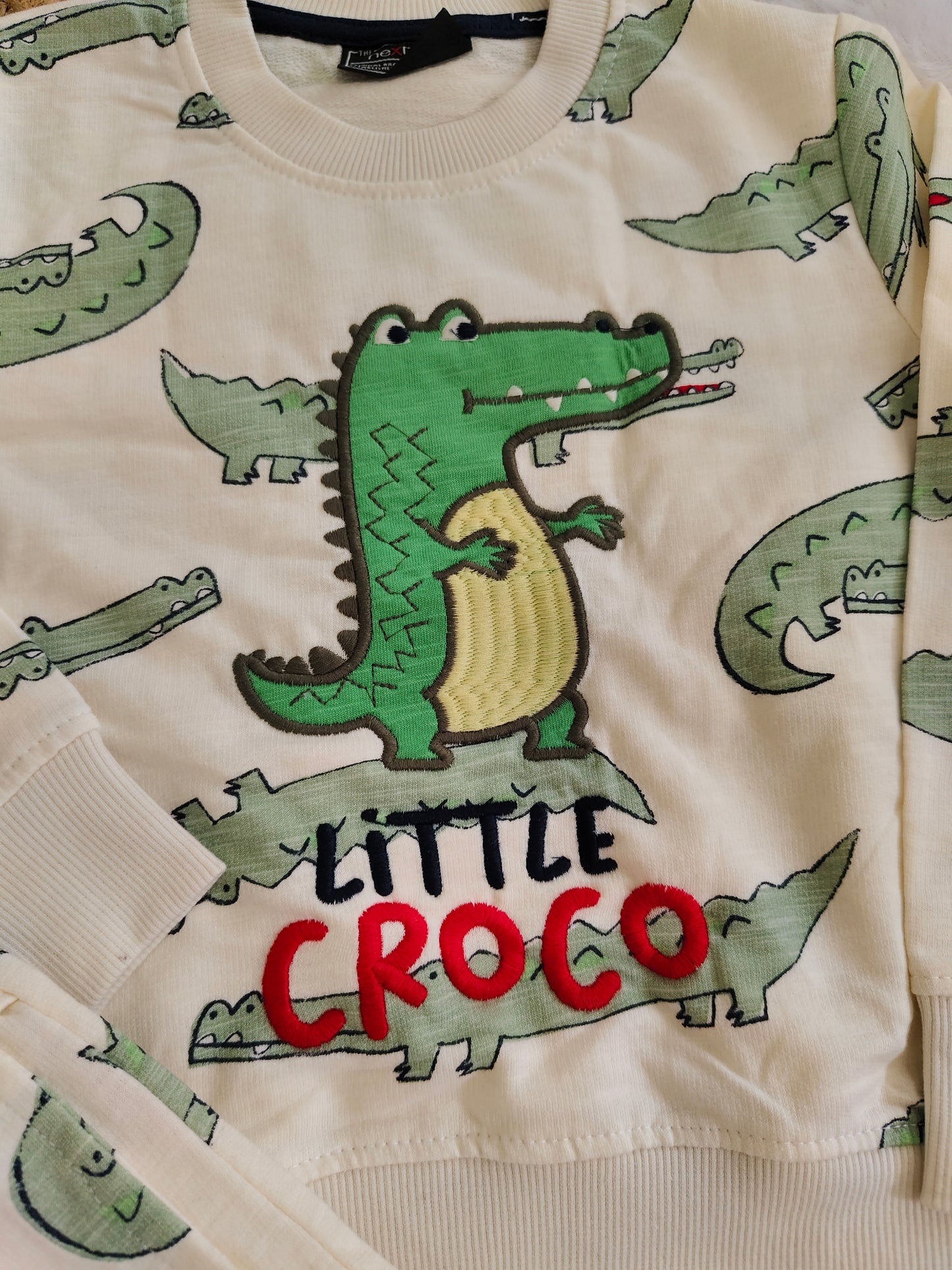 Little croco cord set (non-fleece)