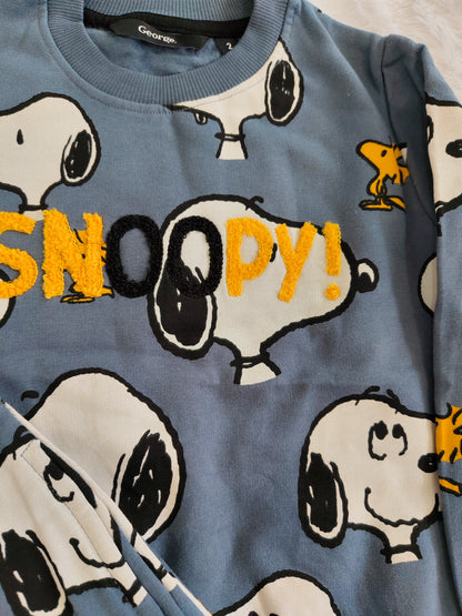 Snoopy spiderman and dino cord sets (light fleece)
