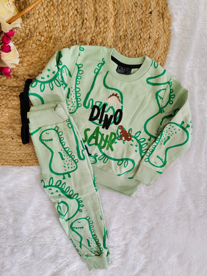 Snoopy spiderman and dino cord sets (light fleece)