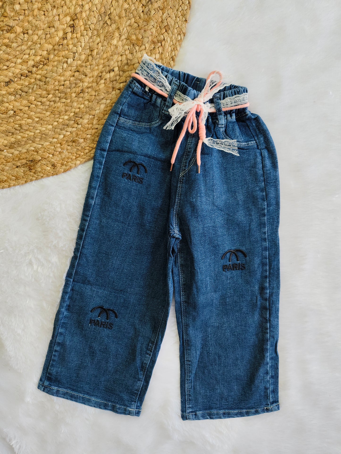 Denim jeans kitty and paris design