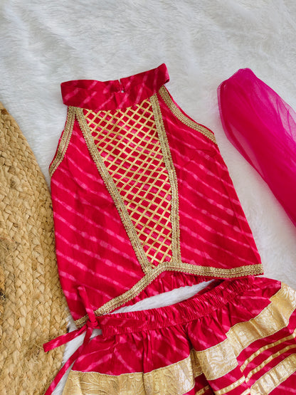 Shimmering ethnic dress