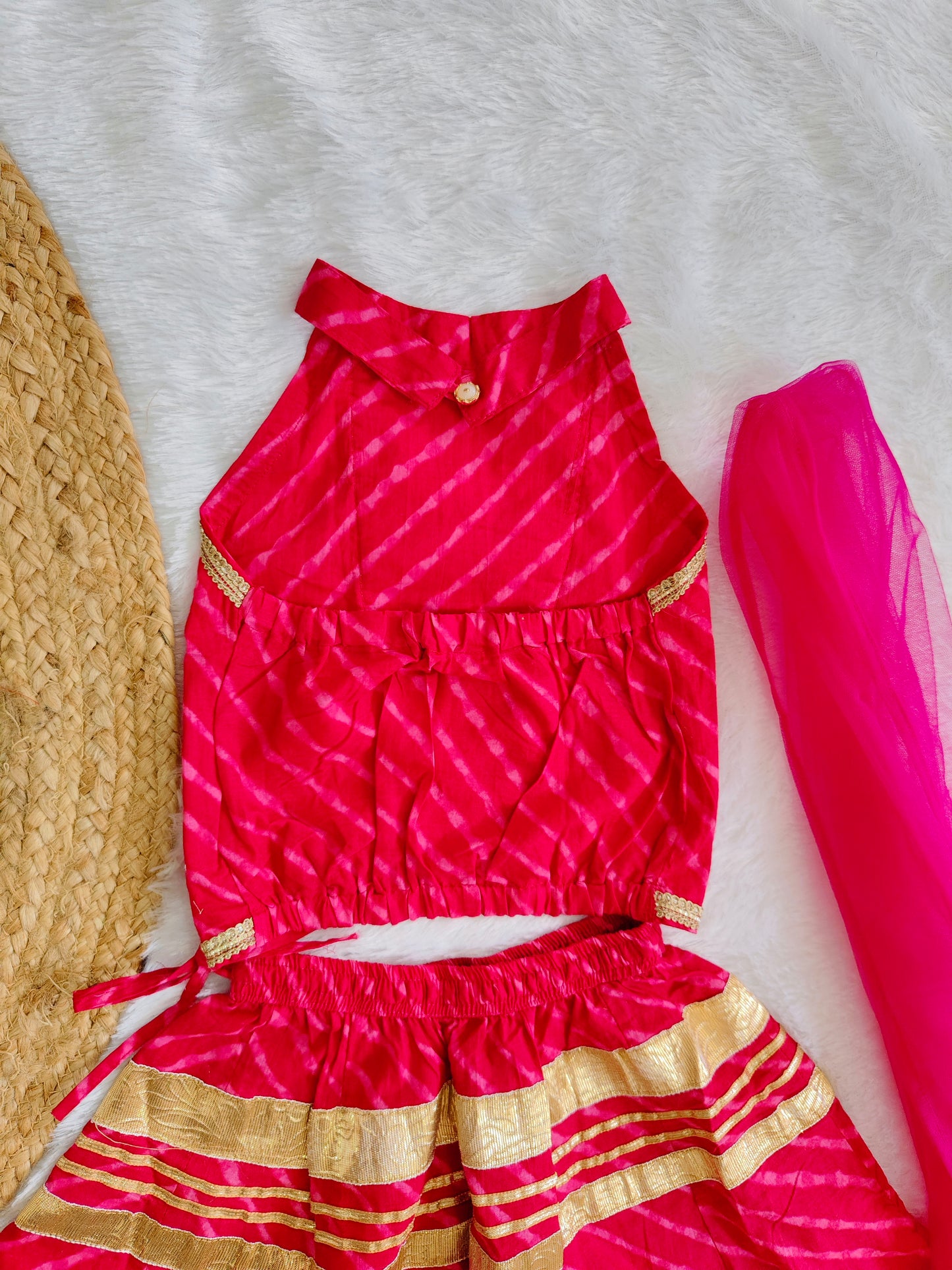 Shimmering ethnic dress