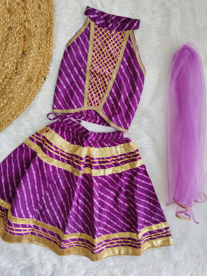 Shimmering ethnic dress