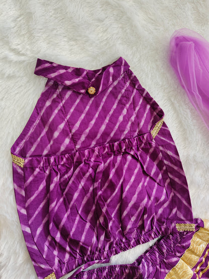 Shimmering ethnic dress