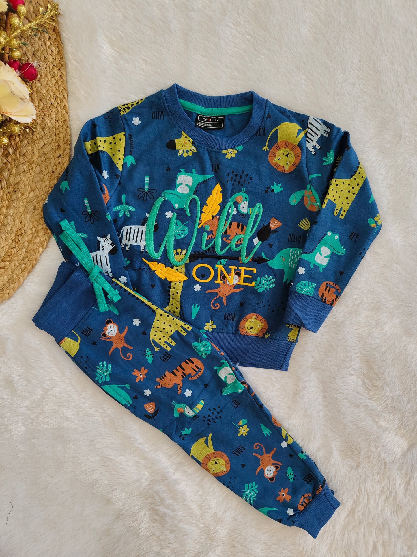 Animal print cord sets (light fleece)