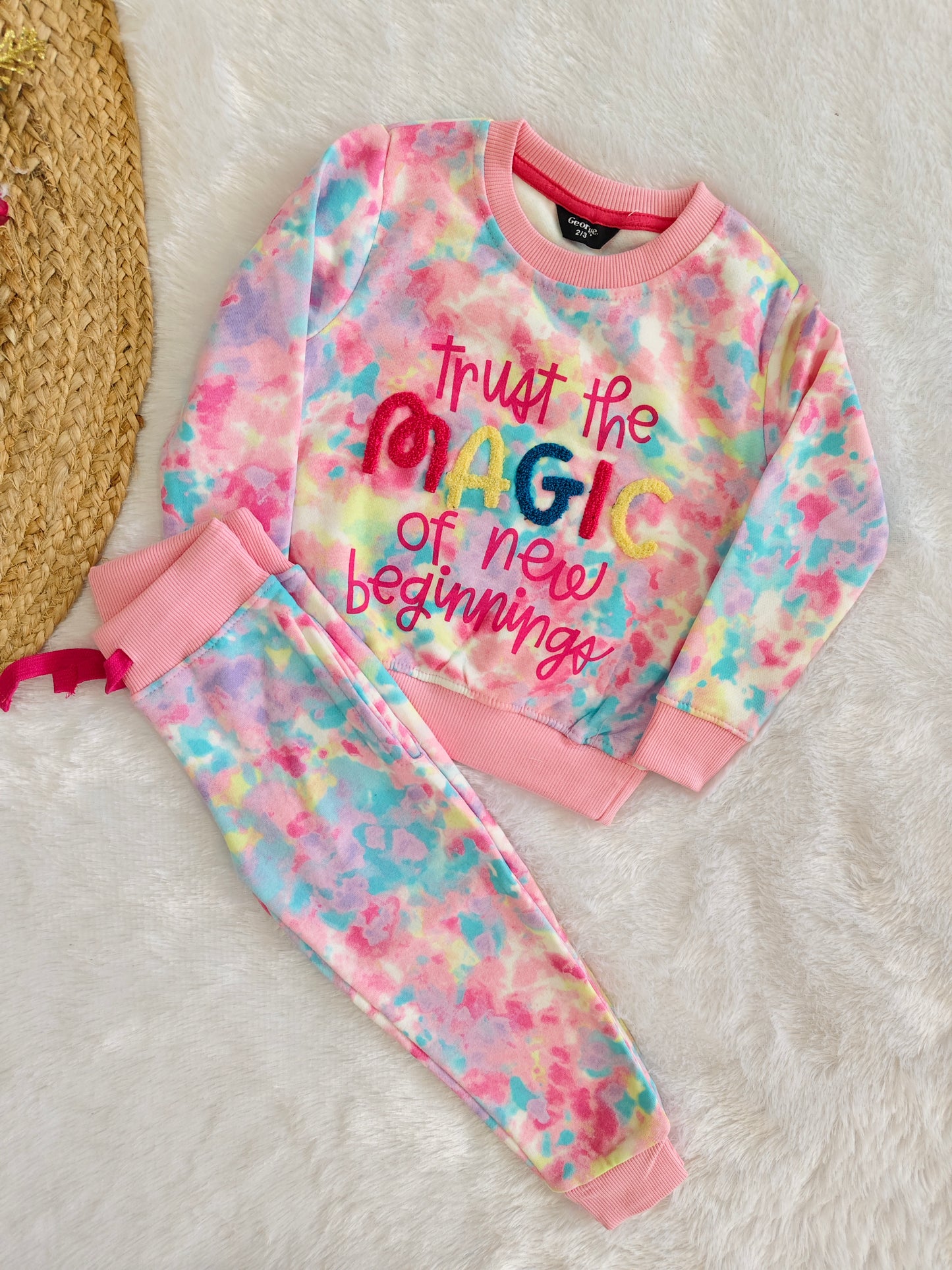 Colourfull cordsets (light fleece)