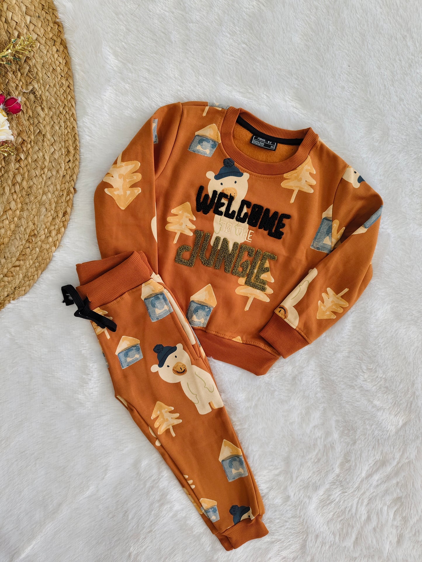 Animal print cord sets (light fleece)