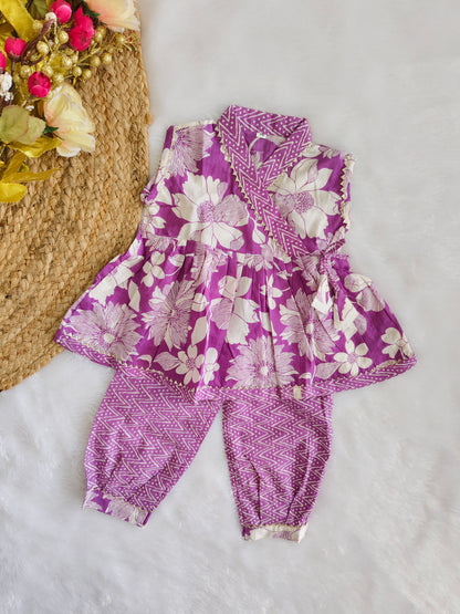 Purple petal set