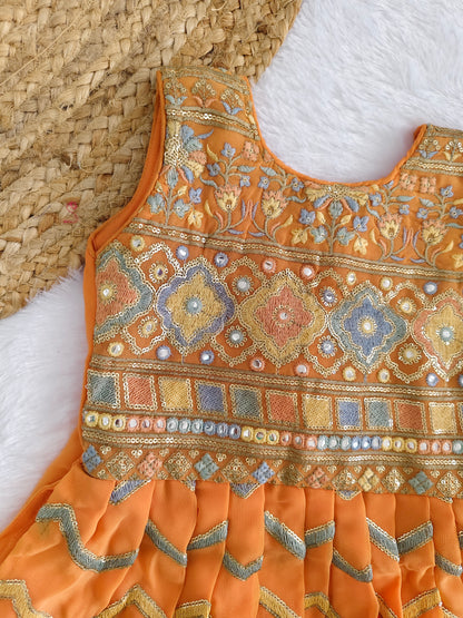 Marigold sparkle ensemble