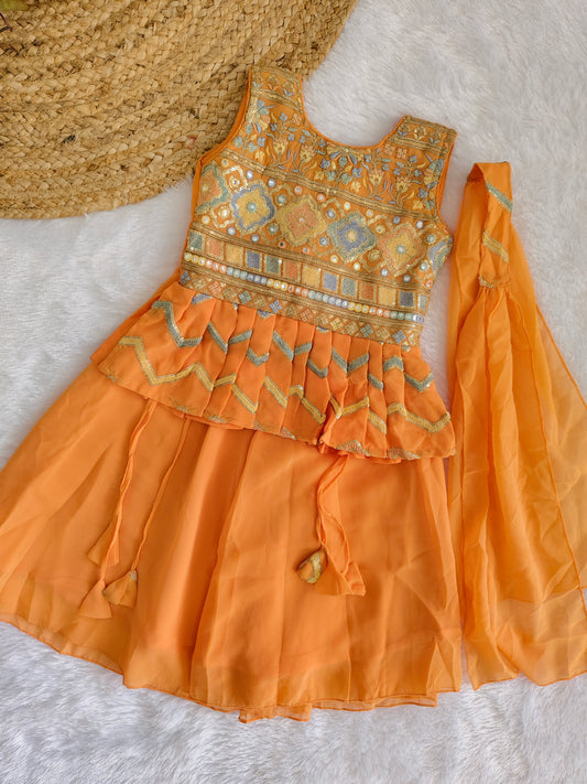 Marigold sparkle ensemble