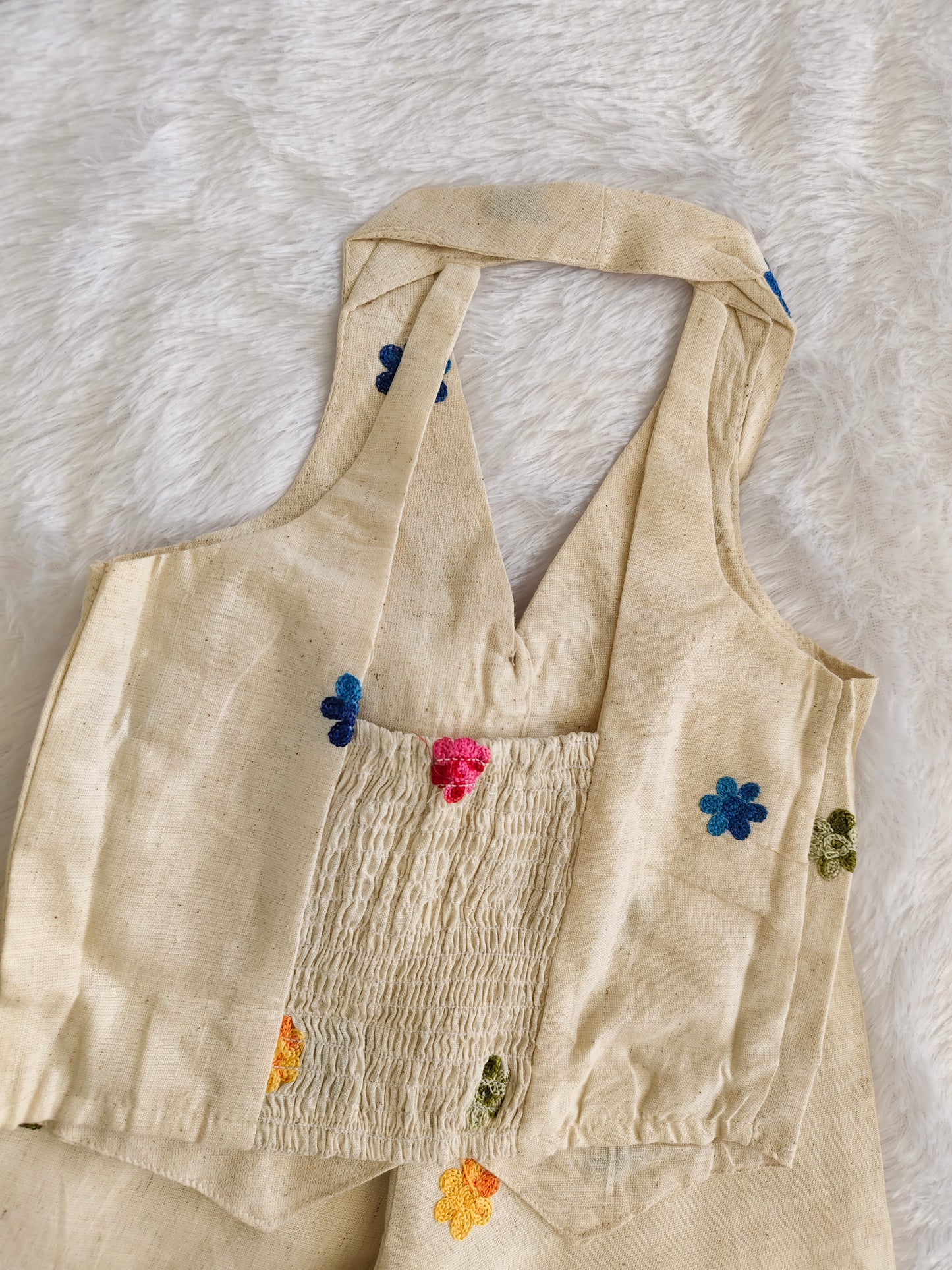 Floral charm cord set