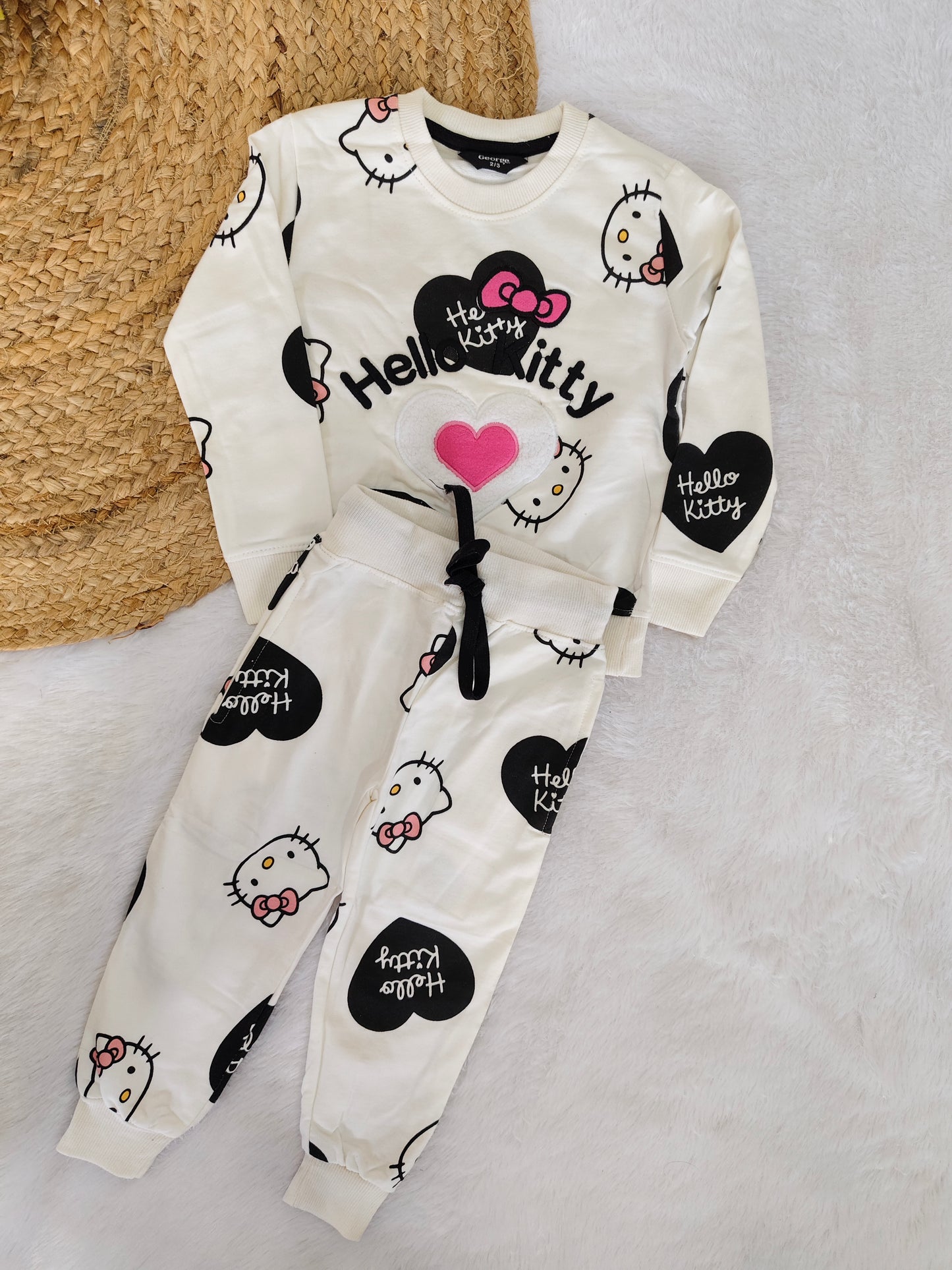 Kitty mickey & beach theme cord sets